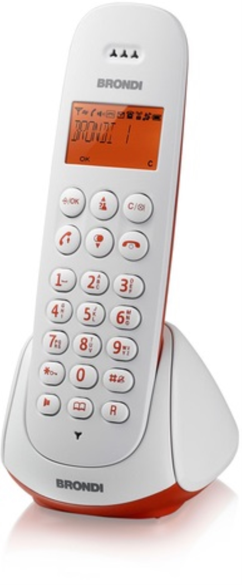 BROTHER Telefono fisso cordless Brondi Adara bianco